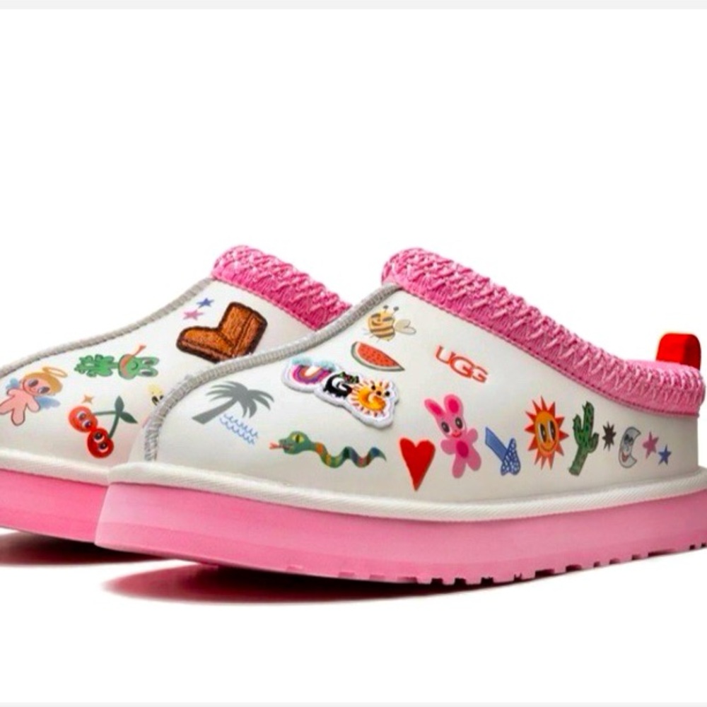 UGG Tazz Pop Sketch Humberto Cruz | UGG Slippers Kids Size 6 / Women’s 8